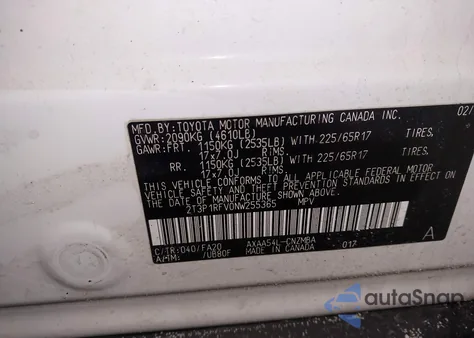 2022 Toyota Rav4 Xle z USA, uszkodzony, nr VIN 2T3P1RFV0NW255365